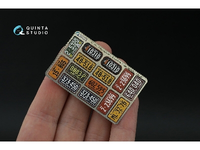 Midwestern Us License Plates 1940-1950 With Metal Base (For All Kits) - image 2