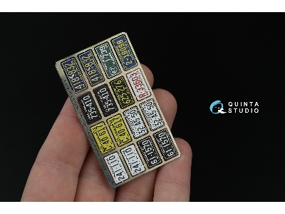 Southeastern Us License Plates 1950-1960 Part 2 With Metal Base (For All Kits) - image 4