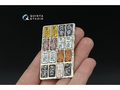 Southwestern Us License Plates 1950-1960 Part 1 With Metal Base (For All Kits) - image 4