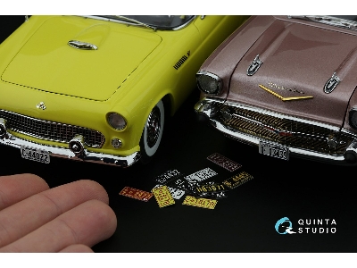 Southwestern Us License Plates 1950-1960 Part 2 With Metal Base (For All Kits) - image 7