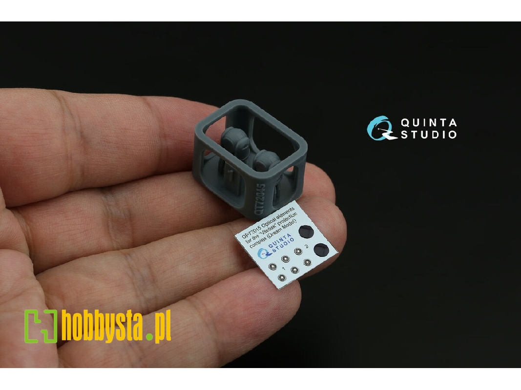 Kamov Ka-52 - Optical Element For "vitebsk" Protection Complex With 3d-printed Resin Parts (For Dream Model Kits) - image 1