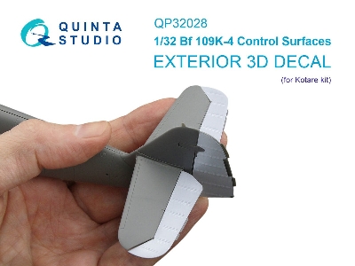 Messerschmit Bf-109 K-4 -control Surfaces (For Kotare Kits) - image 1