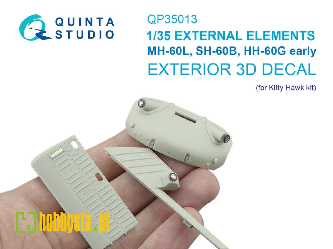 Sikorsky Mh-60 L / Sh-60 B And Hh-60 G Early - External Elements (For Kitty Hawk Kits) - image 1