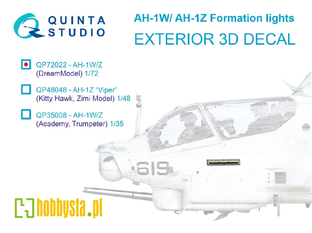 Bell Ah-1 W/Z - Formation (Slime) Lights (For Dream Model Kits) - image 1