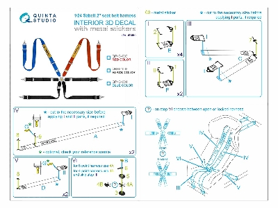 Sabelt 2inch Seat Belt Harness - Red (With Metal Buckles / For All Kits) - image 2