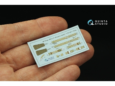 Luftwaffe Wwii Fighter Seatbelts With Metal Buckles (For All Kits) - image 5