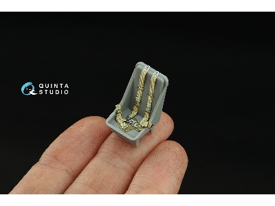 Luftwaffe Wwii Fighter Seatbelts With Metal Buckles (For All Kits) - image 6