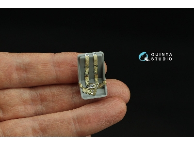 Luftwaffe Wwii Fighter Seatbelts With Metal Buckles (For All Kits) - image 8