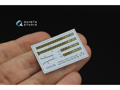 Red Army Wwii Air Force Seatbelts Type 1 With Metal Buckles (For All Kits) - image 5