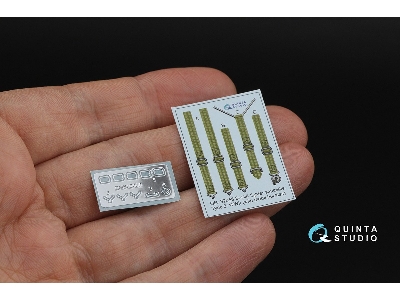 Red Army Wwii Air Force Seatbelts Type 2 With Metal Buckles (For All Kits) - image 2