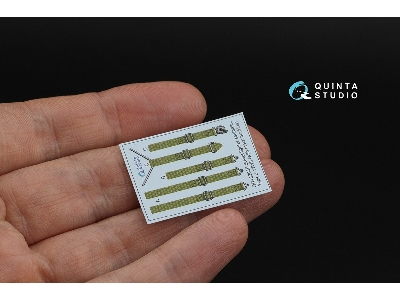 Red Army Wwii Air Force Seatbelts Type 2 With Metal Buckles (For All Kits) - image 3