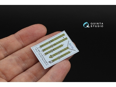 Red Army Wwii Air Force Seatbelts Type 2 With Metal Buckles (For All Kits) - image 5