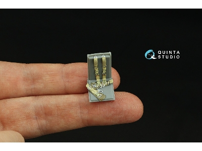 Luftwaffe Wwii Fighter Seatbelts With Metal Buckles (For All Kits) - image 8