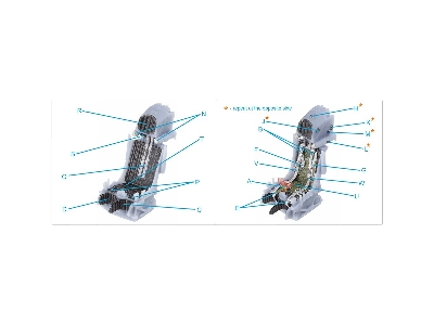 K-36dm Series2 (Early) Ejection Seat - For Mig-29, Mig-31, Su-27, Su-33 Aircraft Until 2007 (For All Kits) - image 9
