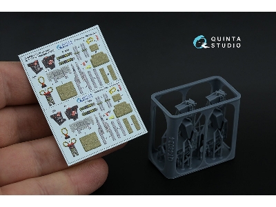 Gru-7 A Late - 2 Ejection Seats For F-14 A/B (For Hasegawa And Gwh Kits) - image 2