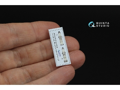 Us Pre-war / Early Wwii Fighter Seat Belts With Metal Buckles (For All Kits) - image 4