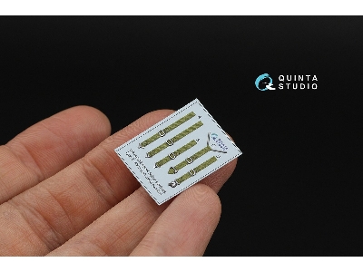 Red Army Wwii Air Force Seatbelts Type 2 With Metal Buckles (For All Kits) - image 5