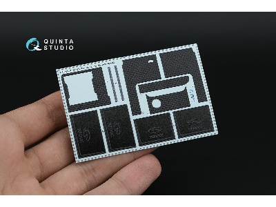 Kraz-6322 - Floor Mats And Mudguards (For Takom Kits) - image 3