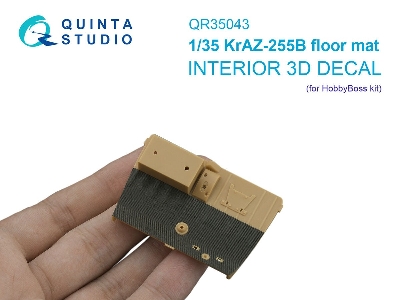 Kraz-255b - Floor Mat (For Hobby Boss Kits) - image 1