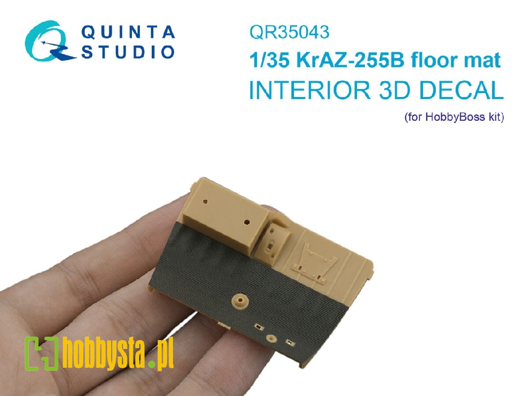 Kraz-255b - Floor Mat (For Hobby Boss Kits) - image 1