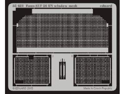 Faun SLT 56 UN window mesh 1/35 - Trumpeter - image 1