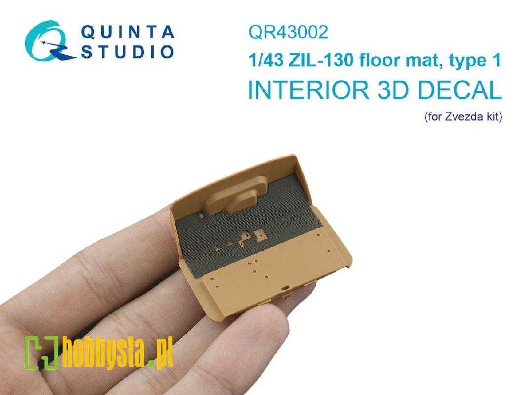 Zil-130 - Floor Mat Type 1 (For Zvezda Kits) - image 1
