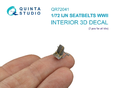 Imperial Japanese Wwii Navy Seatbelts Type 2 (For 2 Seats And All Kits) - image 1