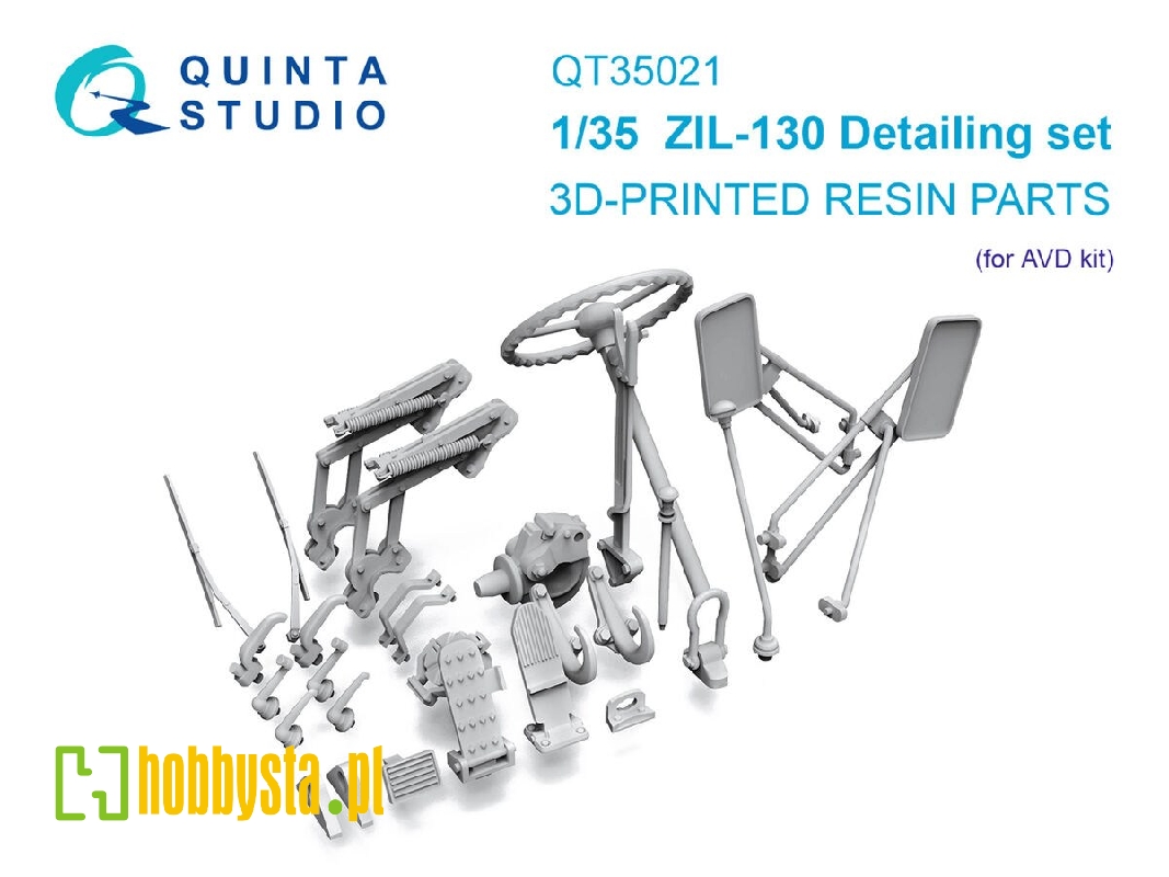 Zil-130 - Detailing Set (3d-printed / For Avd Kits) - image 1