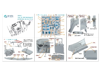Zil-130 - Detailing Set (3d-printed / For Avd Kits) - image 11