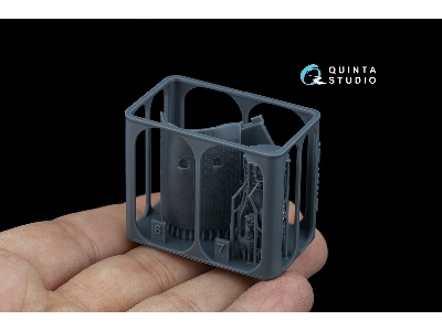 Kamov Ka-52 / Ка-52 М - Engine With Bay And Cover, Portside - Left (For Zvezda And Quinta Kits) - image 4