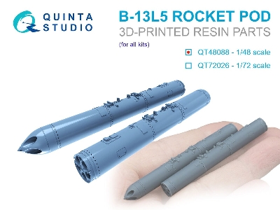 B-13l5 - Rocket Pods (2 Pcs / For All Kits) - image 1