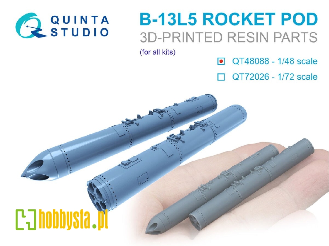 B-13l5 - Rocket Pods (2 Pcs / For All Kits) - image 1
