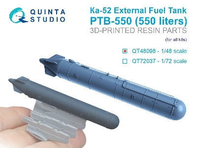 External Fuel Tank Ptb-550 For Ka-52 (For All Kits) - image 1