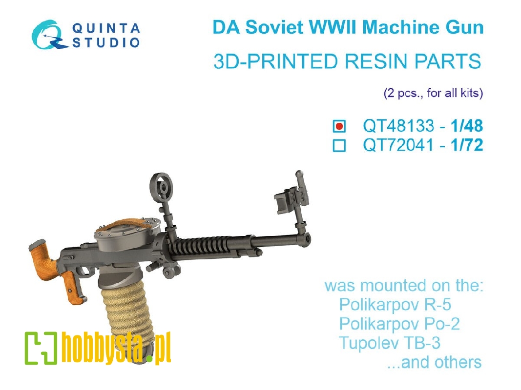 Soviet Wwii Da Machine Gun (2 Pcs / For All Kits) - image 1