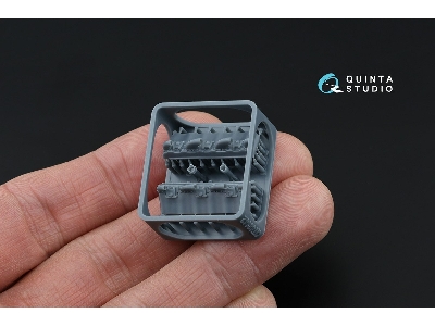 Yakovlev Yak-7b / Yak-9d - Ratchet And Early Exhaust (3d-printed / For Zvezda Kits) - image 2