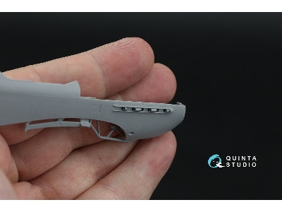 Yakovlev Yak-7b / Yak-9d - Ratchet And Early Exhaust (3d-printed / For Zvezda Kits) - image 4