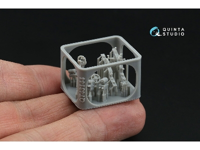 Yakovlev Yak-7b / Yak-9d - Cockpit Set (3d-printed / For Zvezda Kits) - image 3