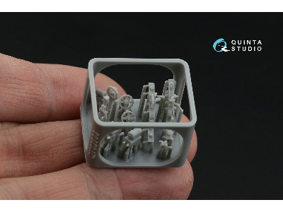 Yakovlev Yak-7b / Yak-9d - Cockpit Set (3d-printed / For Zvezda Kits) - image 4