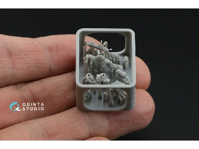 Yakovlev Yak-7b / Yak-9d - Cockpit Set (3d-printed / For Zvezda Kits) - image 5