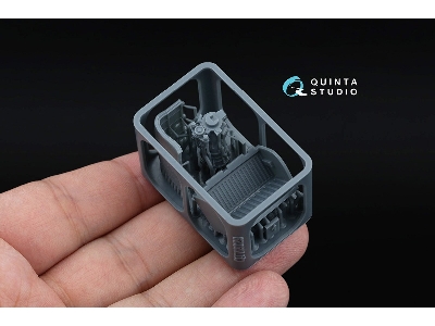 Kamov Ka-52 / Ка-52 М - Engine With Bay And Cover, Portside (For Dream Model And Quinta Kits) - image 3