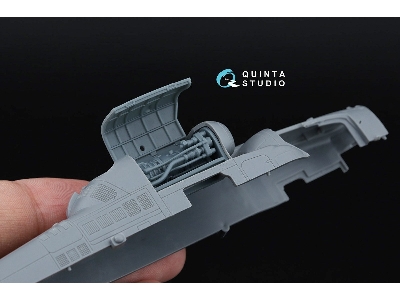 Kamov Ka-52 / Ка-52 М - Engine With Bay And Cover, Portside (For Dream Model And Quinta Kits) - image 4