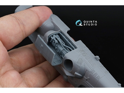 Kamov Ka-52 / Ка-52 М - Engine With Bay And Cover, Portside (For Dream Model And Quinta Kits) - image 6