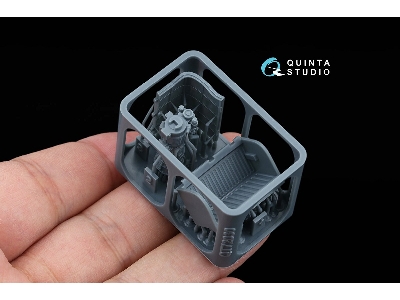 Kamov Ka-52 / Ка-52 М - Engine With Bay And Cover, Starboard (For Dream Model And Quinta Kits) - image 3