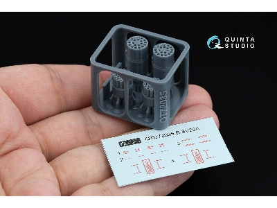 B-8v20a - Rocket Pods (2 Pcs / For All Kits) - image 2