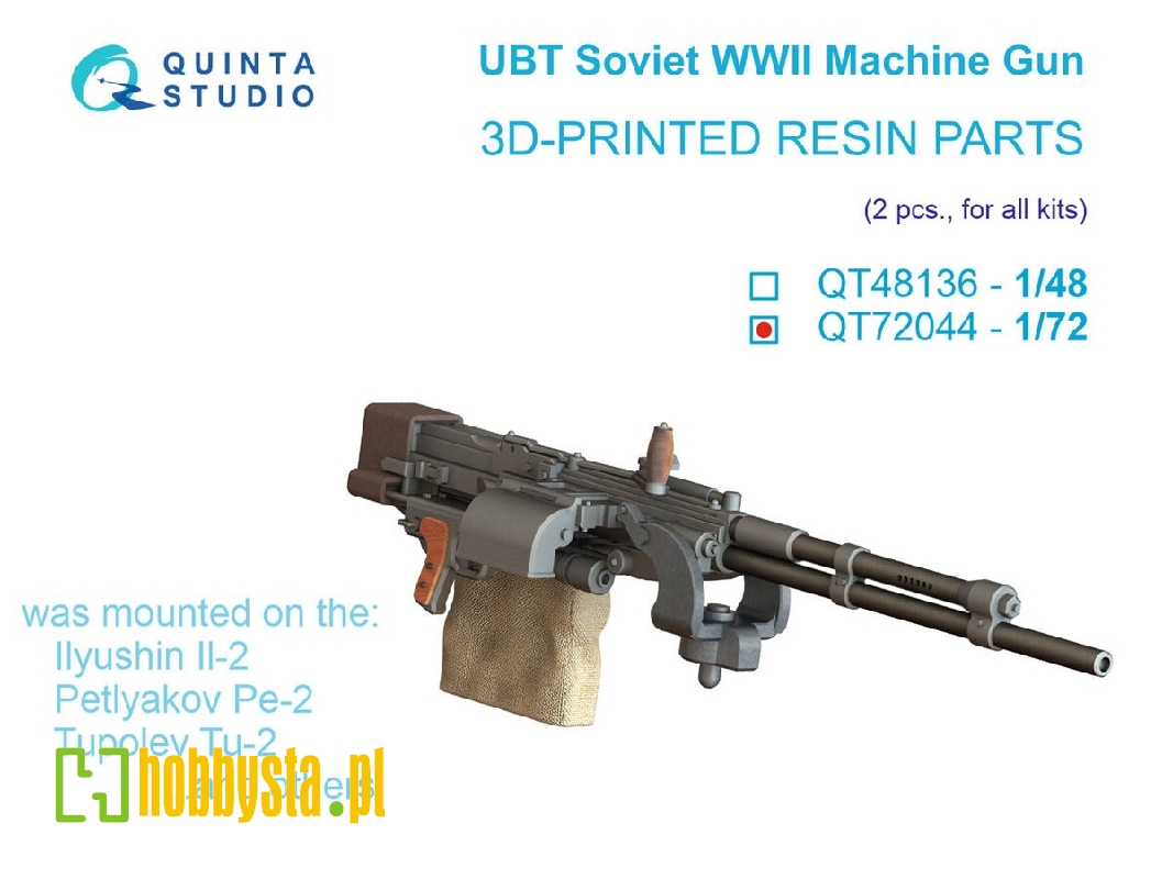 Soviet Wwii Ubt Machine Gun (2 Pcs / For All Kits) - image 1