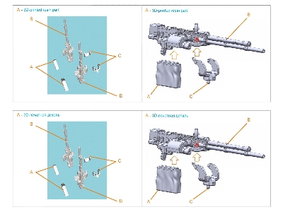 Soviet Wwii Ubt Machine Gun (2 Pcs / For All Kits) - image 5