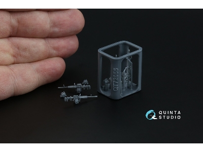 Ijn Type 99 Cannon - 2 Pcs (3d-printed / For All Kits) - image 2