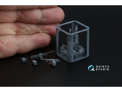 Browning .50 M2hb Machine Gun - 2 Pcs (3d-printed / For All Kits) - image 2