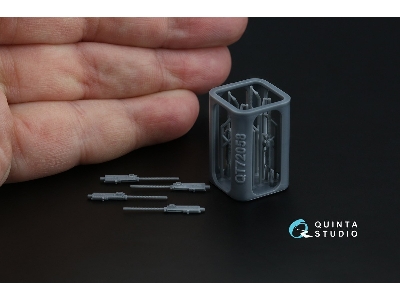 Browning .50 Anm3 Machine Gun - 4 Pcs (3d-printed / For All Kits) - image 2