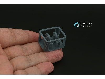 Polikarpov I-16 - Wheels Late Type (3d-printed / For All Kits) - image 2